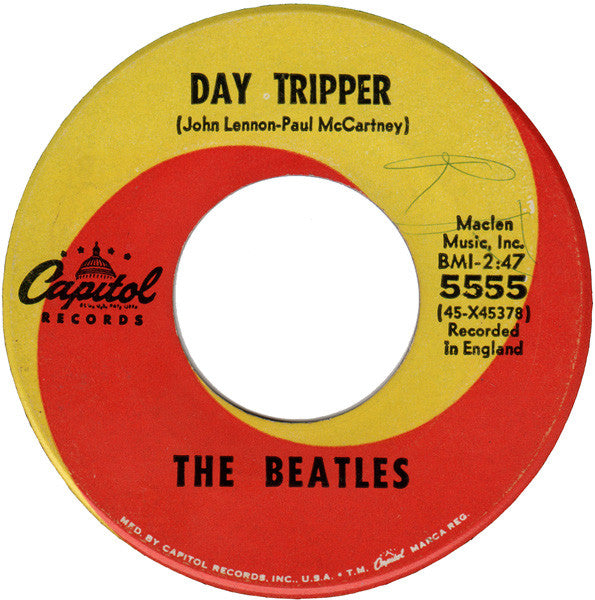 The Beatles : We Can Work It Out / Day Tripper (7", Single, Glo)