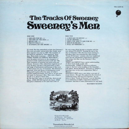 Sweeney's Men : The Tracks Of Sweeney (LP, Album, RE)
