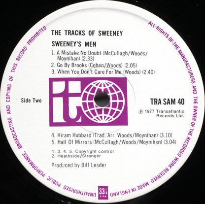 Sweeney's Men : The Tracks Of Sweeney (LP, Album, RE)