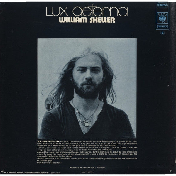 William Sheller : Lux Aeterna (LP, Album)