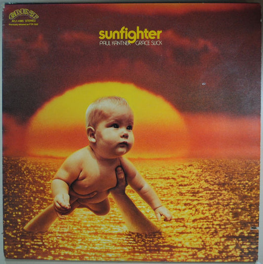 Paul Kantner, Grace Slick : Sunfighter (LP, Album, RE)