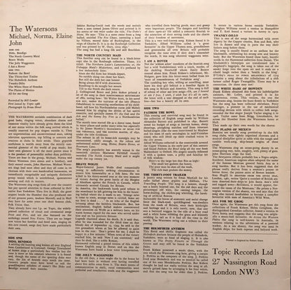 The Watersons : The Watersons (LP, Mono, RE)