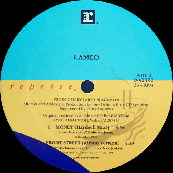 Cameo : Money (12", Maxi)