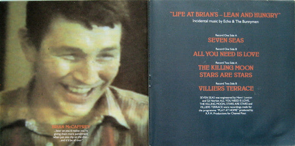 Echo & The Bunnymen : Seven Seas "Life At Brian's - Lean And Hungry" (2x7", Single, Ltd, Num)