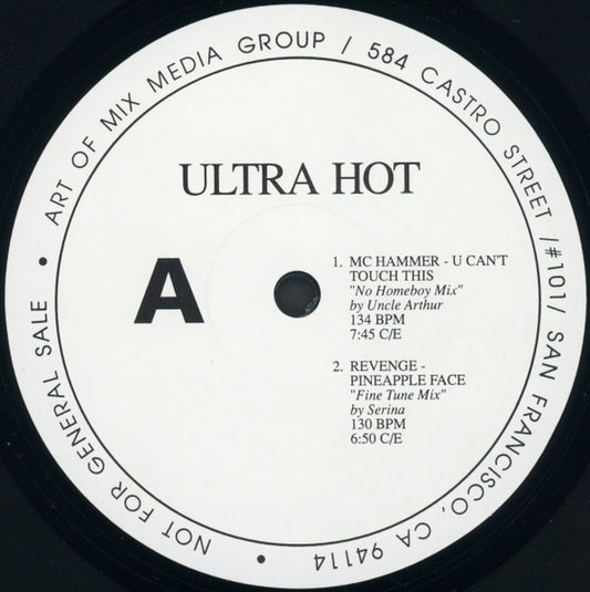 Various : Ultra Hot Razor Cuts First Edition (12", Promo)