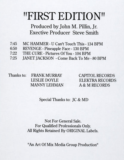 Various : Ultra Hot Razor Cuts First Edition (12", Promo)