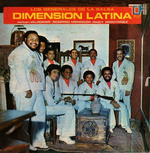 Dimension Latina Con Andy Montañez : Los Generales de la Salsa (LP, Album, Gat)