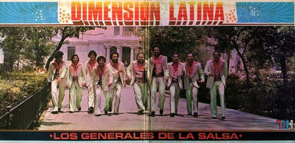 Dimension Latina Con Andy Montañez : Los Generales de la Salsa (LP, Album, Gat)
