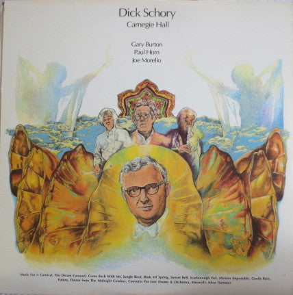 Dick Schory With Gary Burton & Paul Horn & Joe Morello : Carnegie Hall (2xLP, Quad)