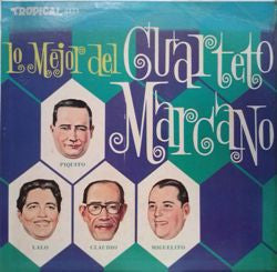 Cuarteto Marcano : Lo Mejor Del Cuarteto Marcano (LP, Comp, Mono)