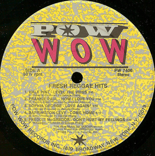 Various : Fresh Reggae Hits (LP, Comp)