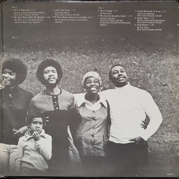 Roy Ayers Ubiquity : He's Coming (LP, Album, Gat)