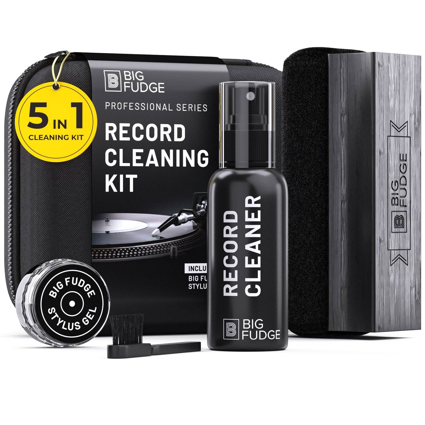 5-in-1 Professional Record Cleaning Kit