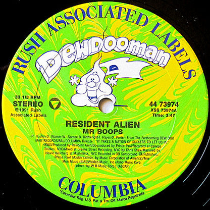 Resident Alien (2) : Mr. Boops (12")