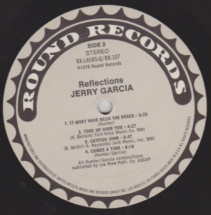 Jerry Garcia : Reflections (LP, Album)