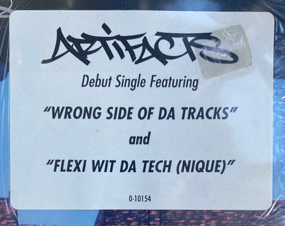Artifacts : Wrong Side Of Da Tracks (12", Single)