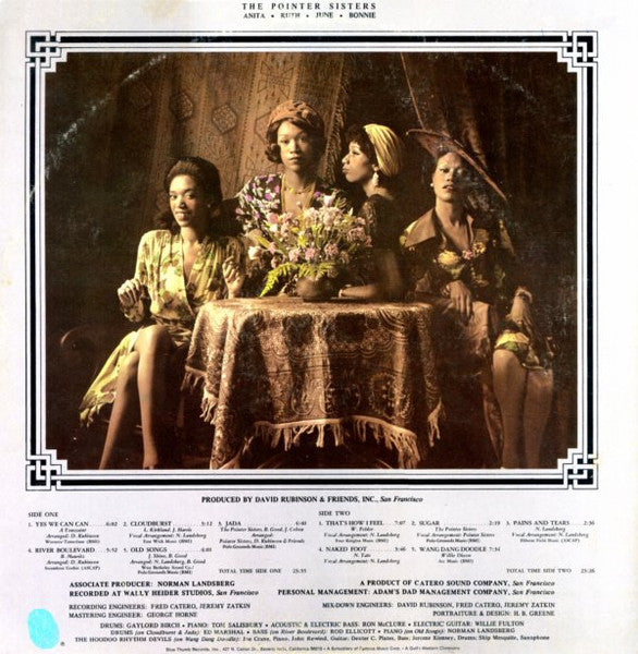 Pointer Sisters : The Pointer Sisters (LP, Album, San)