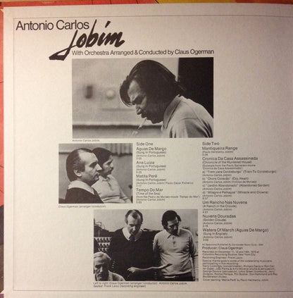 Antonio Carlos Jobim : Jobim (LP, Album, RE, Gat)