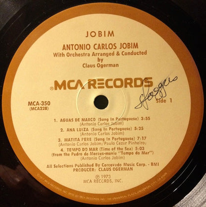 Antonio Carlos Jobim : Jobim (LP, Album, RE, Gat)