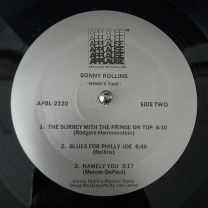 Sonny Rollins : Newk's Time (LP, Album, RE)