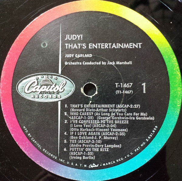 Judy Garland : That's Entertainment! (LP)