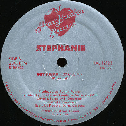 Stephanie (3) : Get Away (12", Single)