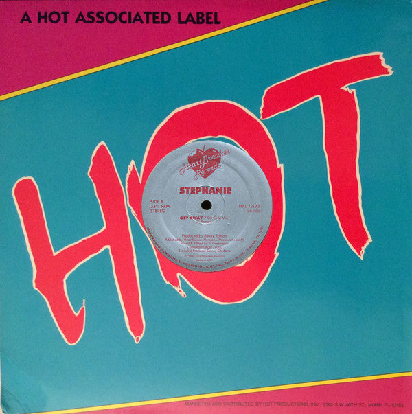 Stephanie (3) : Get Away (12", Single)