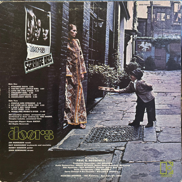The Doors : Strange Days (LP, Album, Pit)