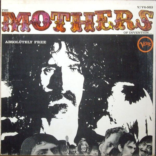 The Mothers : Absolutely Free (LP, Album, Mono, Wad)