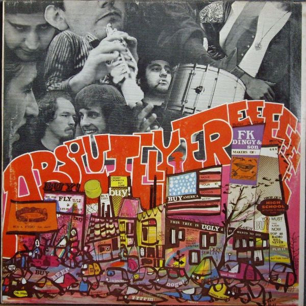 The Mothers : Absolutely Free (LP, Album, Mono, Wad)