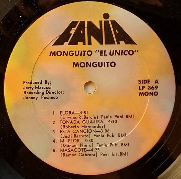 Monguito El Unico Y Su Conjunto : Monguito El Unico Y Su Conjunto (LP, Album, Mono)