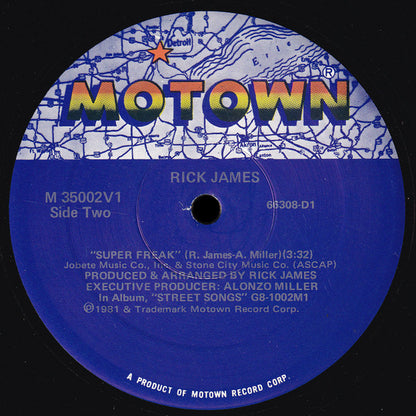 Rick James : Super Freak (12", Single)