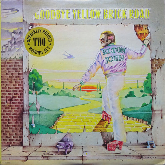 Elton John : Goodbye Yellow Brick Road (2xLP, Album, RE, Glo)