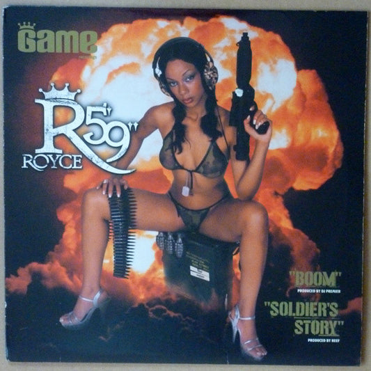 Royce Da 5'9" : Boom / Soldier's Story (12")