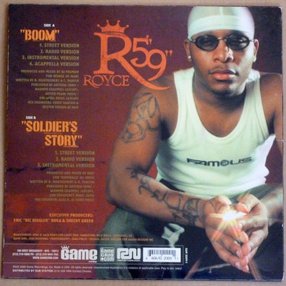 Royce Da 5'9" : Boom / Soldier's Story (12")