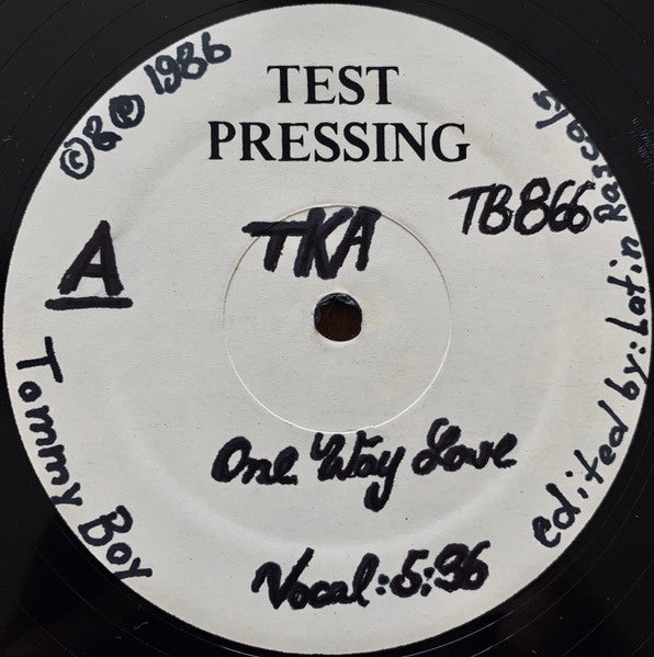 TKA : One Way Love (12", TP)