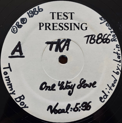 TKA : One Way Love (12", TP)