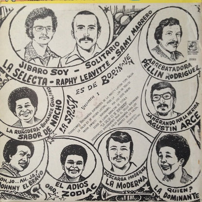 Various : La Salsa Es De Borinquen Vol. 1 (LP, Comp)
