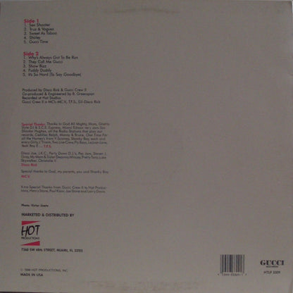 Gucci Crew II : What Time Is It? It's Gucci Time (LP, Album)