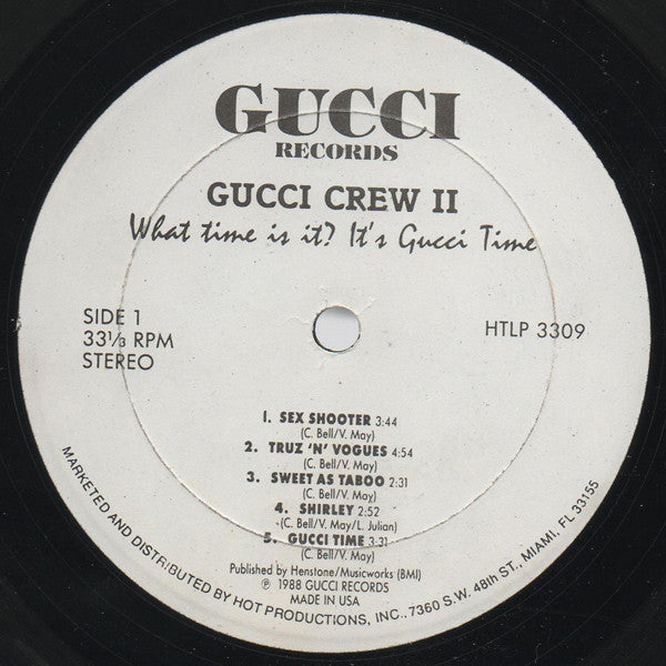 Gucci Crew II : What Time Is It? It's Gucci Time (LP, Album)
