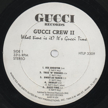 Gucci Crew II : What Time Is It? It's Gucci Time (LP, Album)