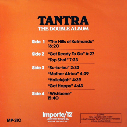 Tantra (2) : The Double Album (2xLP, Album)