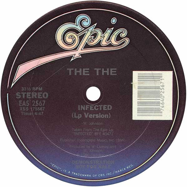 The The : Infected (12", Promo)