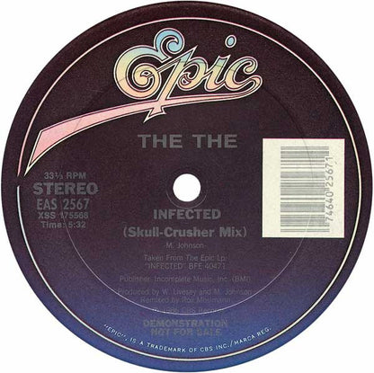 The The : Infected (12", Promo)