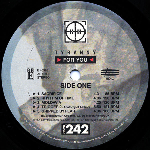 Front 242 : Tyranny >For You< (LP, Album)
