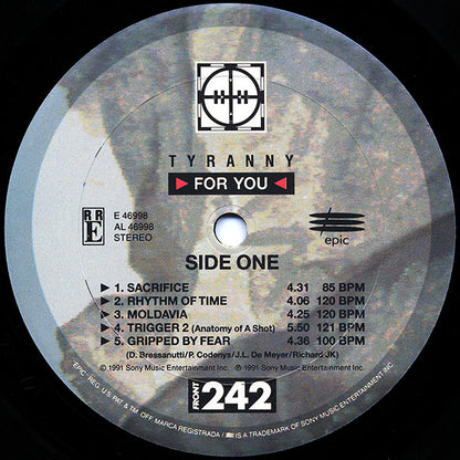 Front 242 : Tyranny >For You< (LP, Album)
