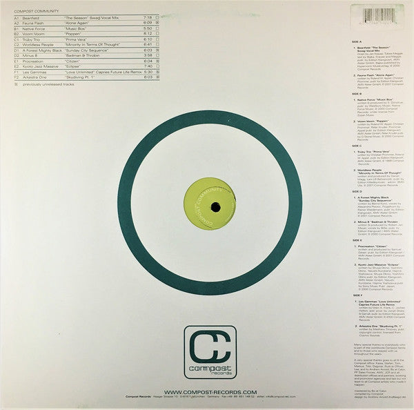 Various : Compost Community (3x12", Comp)