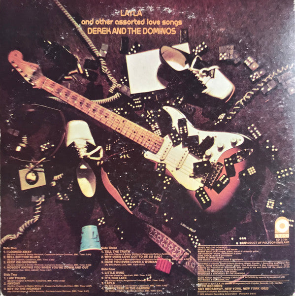 Derek & The Dominos : Layla And Other Assorted Love Songs (2xLP, Album, SP )