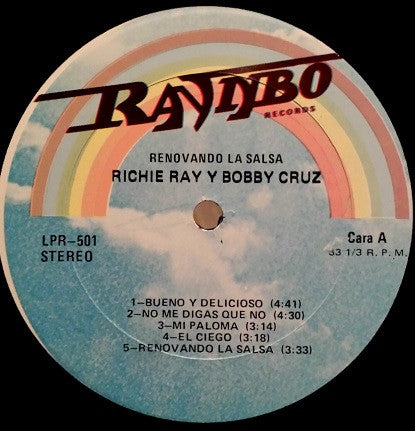 Ricardo Ray & Bobby Cruz : Renovando La Salsa (LP, Album)