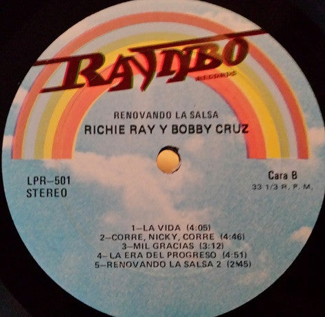 Ricardo Ray & Bobby Cruz : Renovando La Salsa (LP, Album)